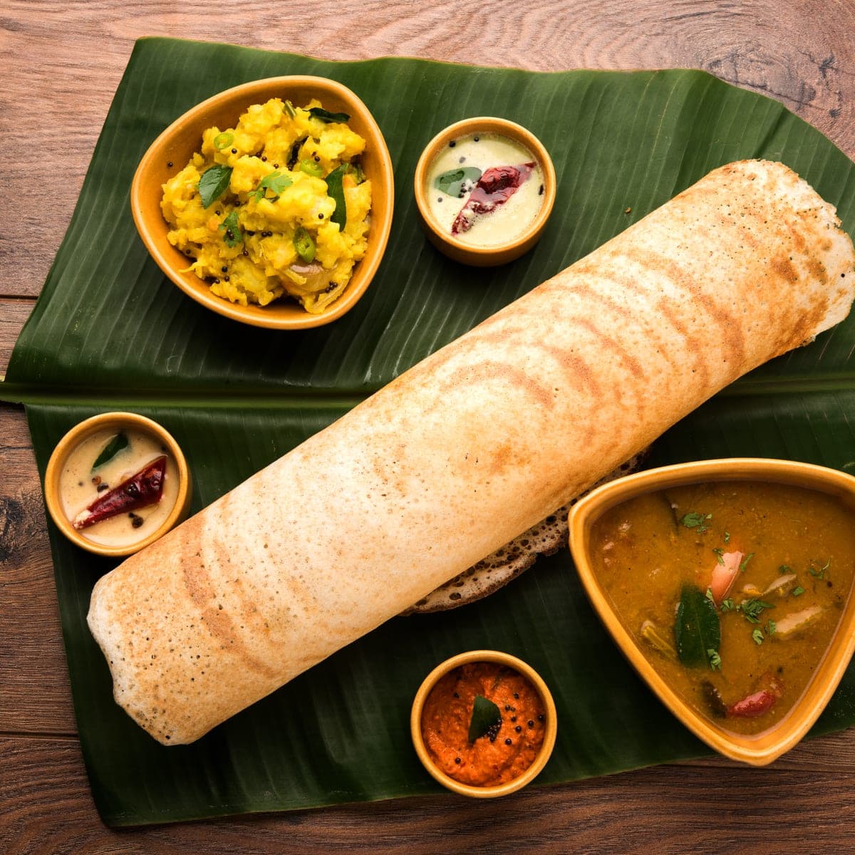 Masala Dosa — South Indian